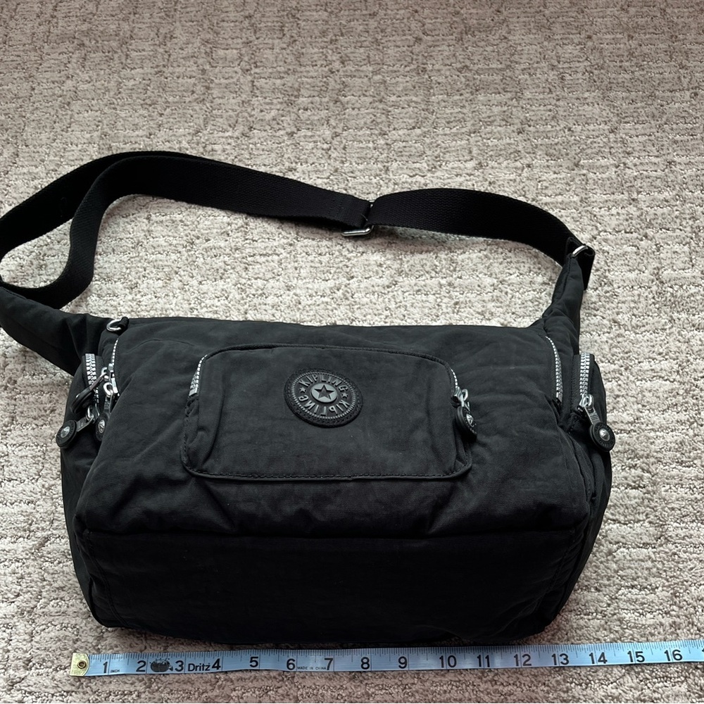 Kipling Black Nylon Convertible Bag - Picture 8 of 9